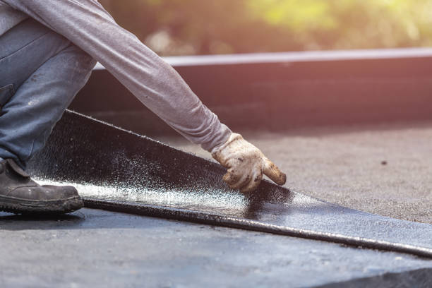 Professional Wet Basement Repair technician working in Luther, MI
